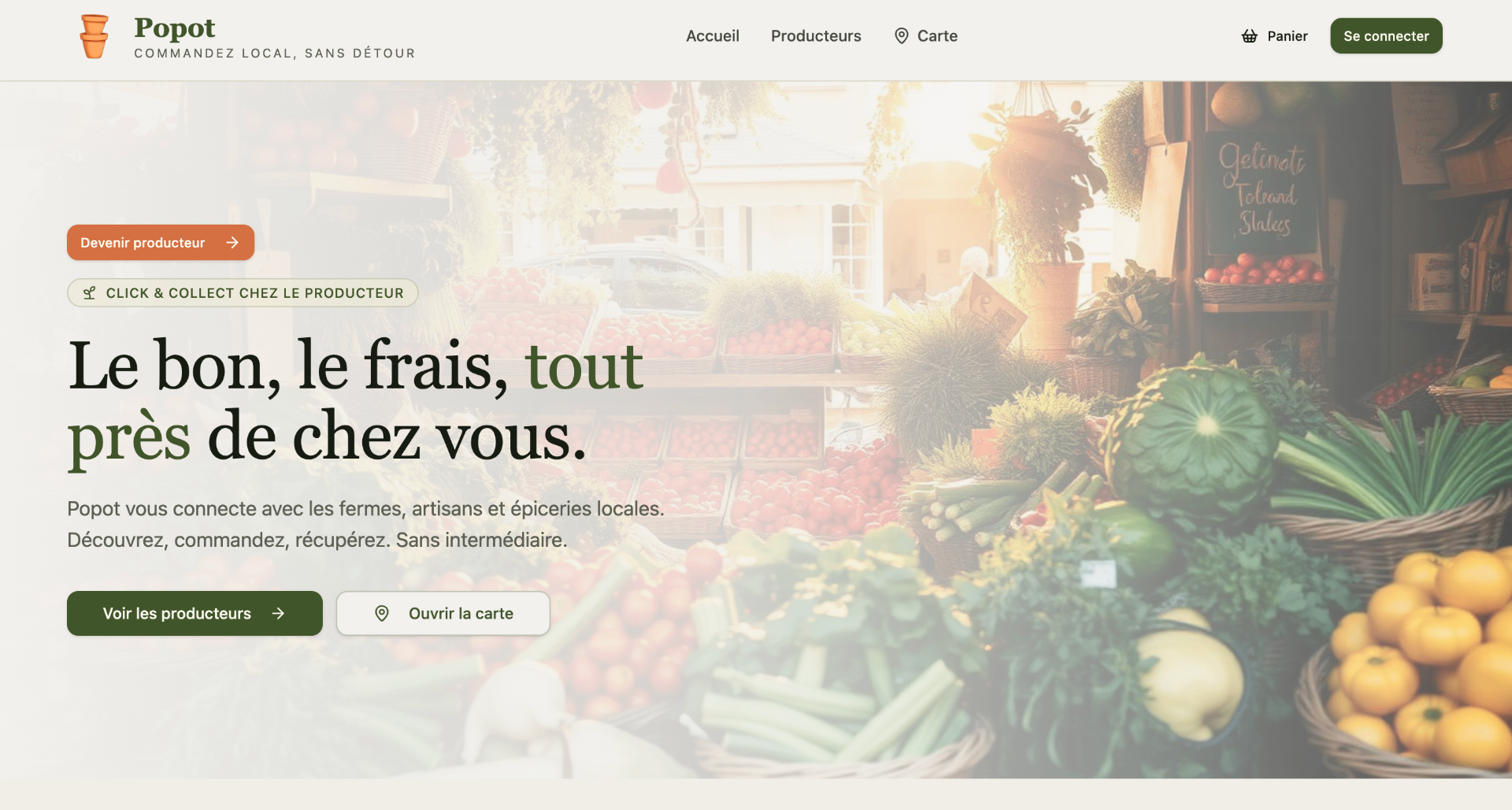 Aperçu du site popot.fr