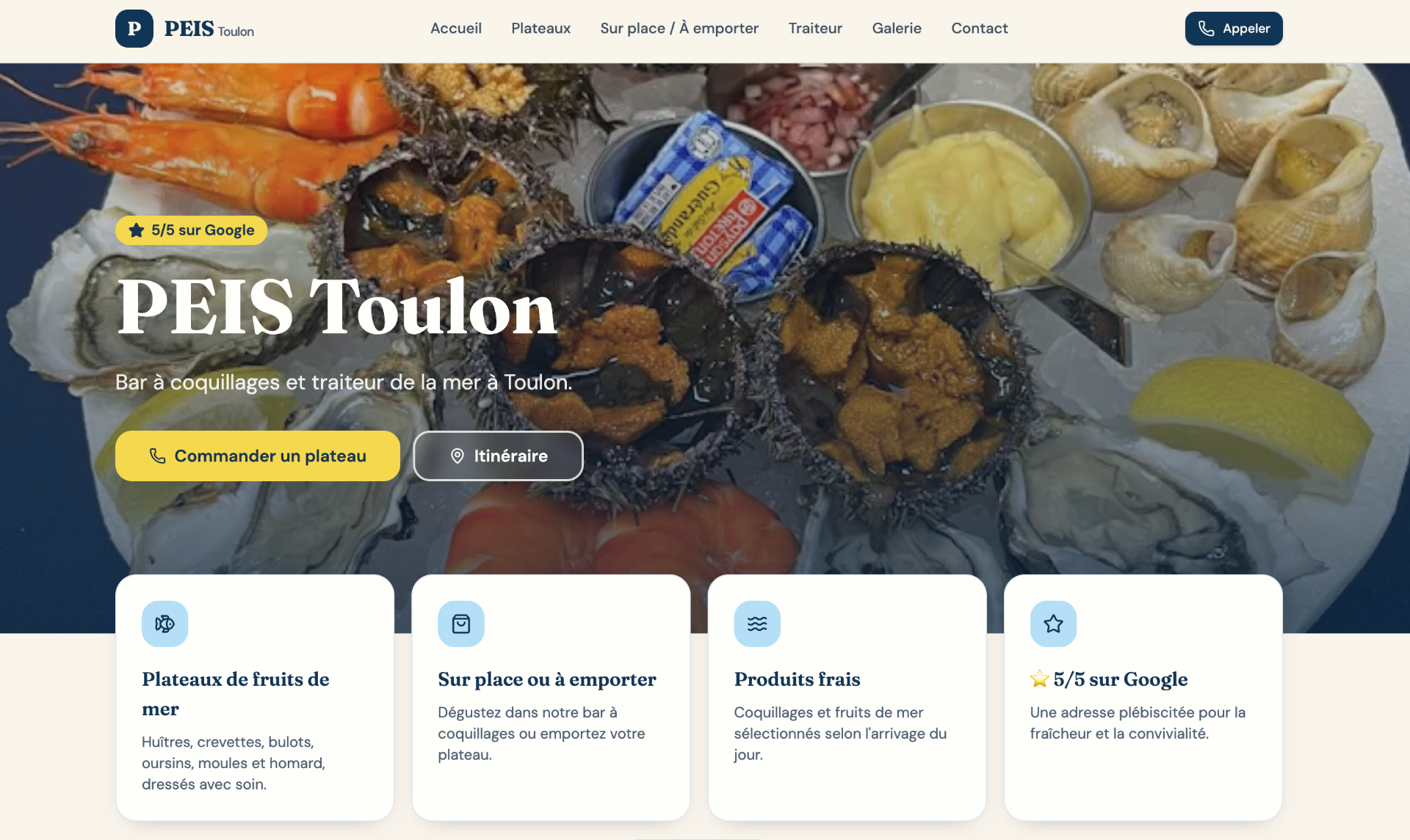 Aperçu du site peis-toulon.fr