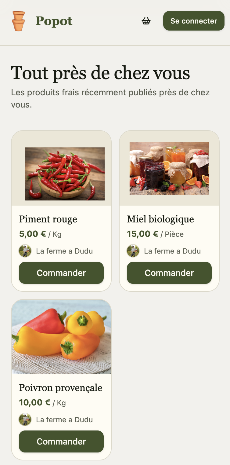 Aperçu du site popot.fr